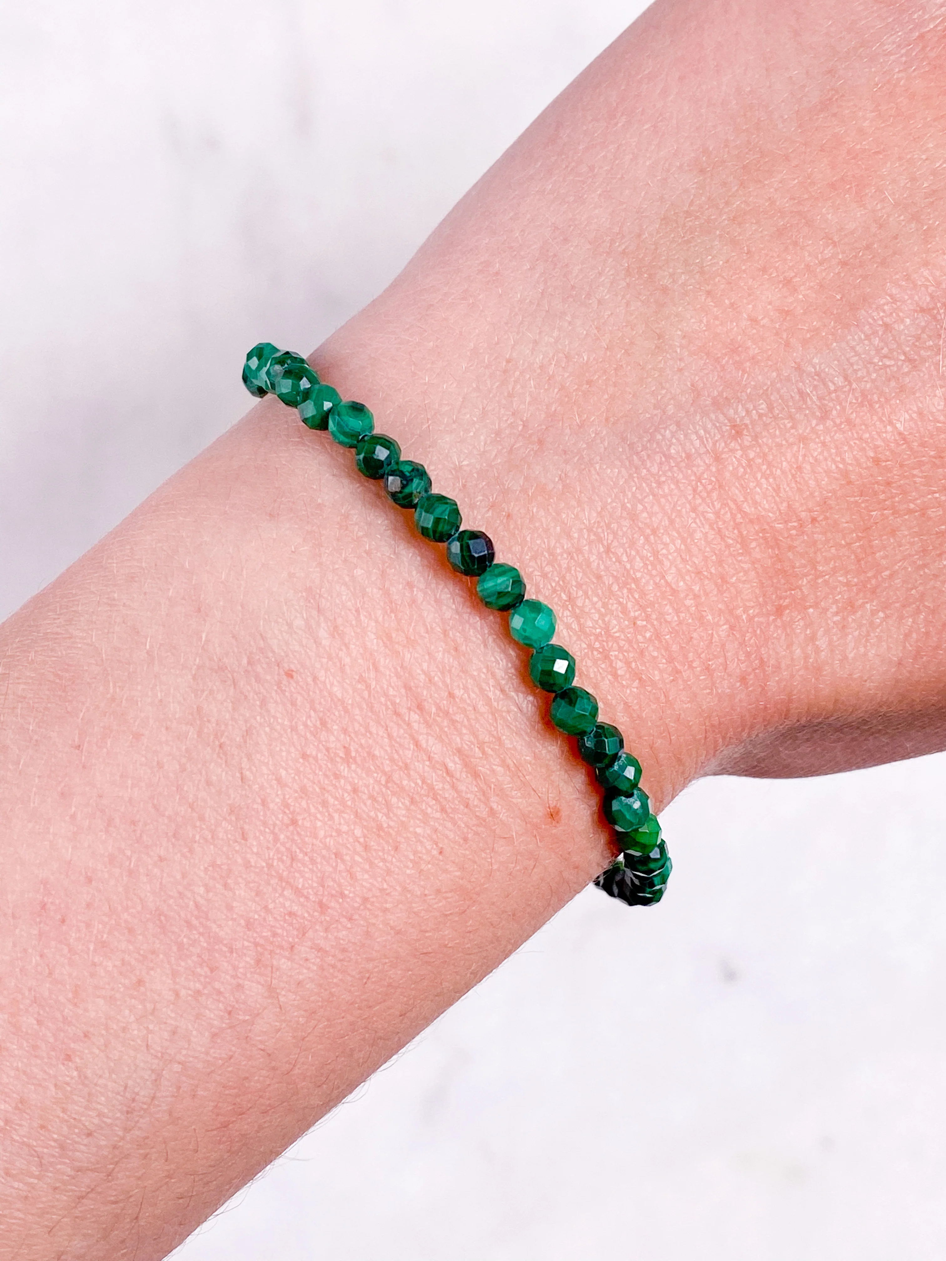 Malakit Armbånd (Facet) - Image 3